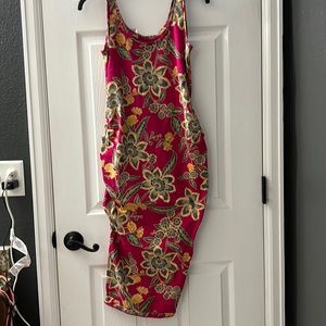 Maternity Slub-Knit Bodycon Dress